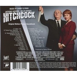 Hitchcock Soundtrack (Danny Elfman) - CD Trasero