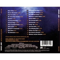 Space Jam Soundtrack (James Newton Howard) - CD Trasero
