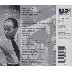 Frank Sings Loesser Soundtrack (Frank Loesser, Jimmy McHugh, Joseph Meyer, William Schuman) - CD Trasero