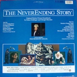 The NeverEnding Story Soundtrack (Klaus Doldinger, Giorgio Moroder) - CD Trasero