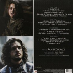 Game Of Thrones: Season 4 Soundtrack (Ramin Djawadi) - CD Trasero
