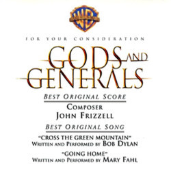 Gods and Generals Soundtrack (Randy Edelman, John Frizzell) - Cartula