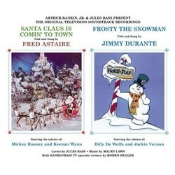 Santa Claus is Comin' to Town / Frosty the Snowman Soundtrack (Fred Astaire, Jules Bass, Maury Laws) - Cartula