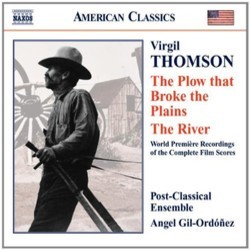 Virgil Thomson: The Plow that Broke the Plains; The River Soundtrack (Virgil Thomson) - Cartula