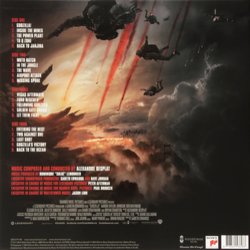 Godzilla Soundtrack (Alexandre Desplat) - CD Trasero