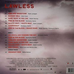 Lawless Soundtrack (Various Artists, Nick Cave, Warren Ellis) - CD Trasero