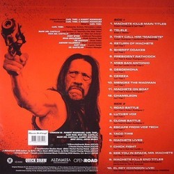 Machete Kills Soundtrack (Various Artists, Robert Rodriguez, Carl Thiel) - CD Trasero