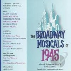 The Broadway Musicals of 1945 Soundtrack (Various Artists, Various Artists) - Cartula