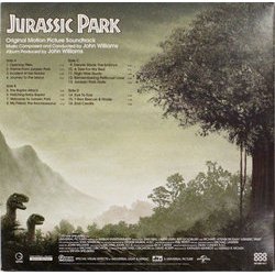 Jurassic Park Soundtrack (John Williams) - CD Trasero