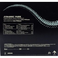 Jurassic Park Soundtrack (John Williams) - CD Trasero