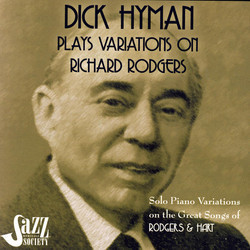Dick Hyman Plays Variations On Richard Rodgers: Rodgers & Hart Soundtrack (Lorenz Hart, Dick Hyman, Richard Rodgers) - Cartula