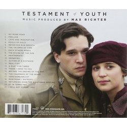 Testament of Youth Soundtrack (Max Richter) - CD Trasero
