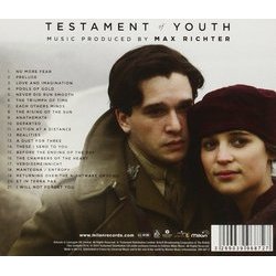 Testament of Youth Soundtrack (Max Richter) - CD Trasero
