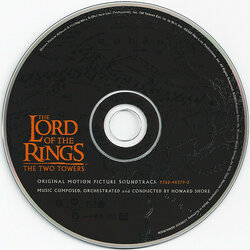 The Lord of the Rings: The Two Towers Soundtrack (Howard Shore) - cd-cartula