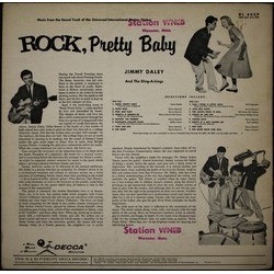 Rock, Pretty Baby Soundtrack (Various Artists, Henry Mancini) - CD Trasero