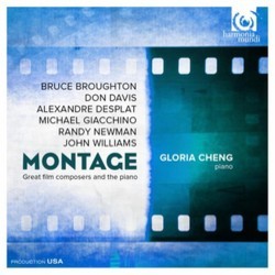 Montage: Great Film Composers and the Piano Soundtrack (Bruce Broughton, Gloria Cheng, Don Davis, Alexandre Desplat, Michael Giacchino, Randy Newman, Johnny Williams) - Cartula