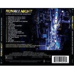 Run All Night Soundtrack ( Junkie XL) - CD Trasero