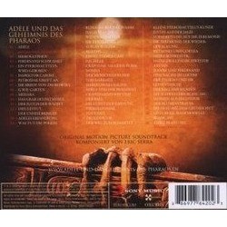 Adle und das Geheimnis des Pharaos Soundtrack (Eric Serra) - CD Trasero