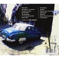 Buena Vista Social Club Soundtrack (Various Artists) - CD Trasero