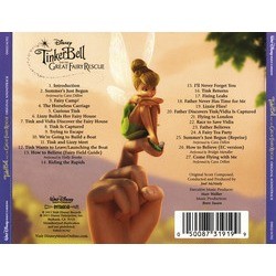Tinker Bell and the Great Fairy Rescue Soundtrack (Joel McNeely) - CD Trasero