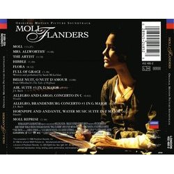 Moll Flanders Soundtrack (Mark Mancina) - CD Trasero