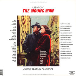 The Wrong Man Soundtrack (Bernard Herrmann) - CD Trasero