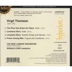 Louisiana Story Soundtrack (Virgil Thomson) - CD Trasero