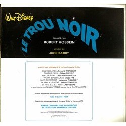 Le Trou Noir Soundtrack (John Barry) - cd-cartula