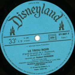Le Trou Noir Soundtrack (John Barry) - cd-cartula