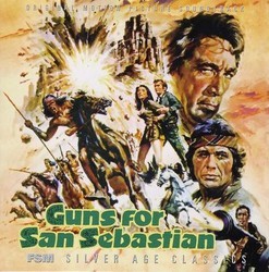 Guns for San Sebastian Soundtrack (Ennio Morricone) - Cartula