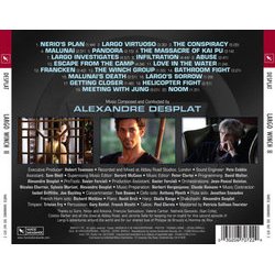 Largo Winch II Soundtrack (Alexandre Desplat) - CD Trasero