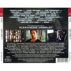 Largo Winch II Soundtrack (Alexandre Desplat) - CD Trasero