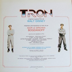 The Story of Tron Soundtrack (Wendy Carlos) - cd-cartula