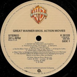 Great Warner Bros. Action Movies Soundtrack (Jerry Fielding, Erich Wolfgang Korngold, Lalo Schifrin, Earl Scruggs, Max Steiner, Charles Strouse) - cd-cartula