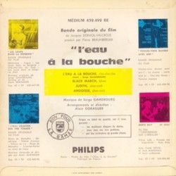 L'Eau  la Bouche Soundtrack (Serge Gainsbourg) - CD Trasero