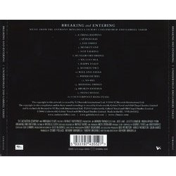 Breaking and Entering Soundtrack ( Underworld, Gabriel Yared) - CD Trasero