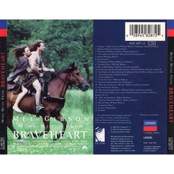More Music From Braveheart Soundtrack (James Horner) - CD Trasero
