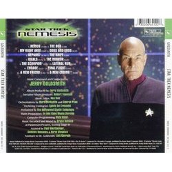 Star Trek: Nemesis Soundtrack (Jerry Goldsmith) - CD Trasero