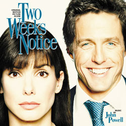 Two Weeks Notice Soundtrack (John Powell) - Cartula