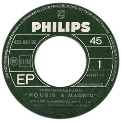 Mourir  Madrid Soundtrack (Maurice Jarre) - cd-cartula