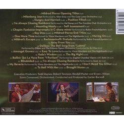 Mildred Pierce Soundtrack (Carter Burwell) - CD Trasero