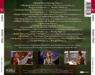 Mildred Pierce Soundtrack (Carter Burwell) - CD Trasero