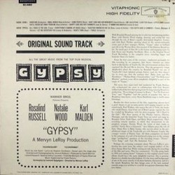 Gypsy Soundtrack (Original Cast, Stephen Sondheim, Jule Styne) - CD Trasero