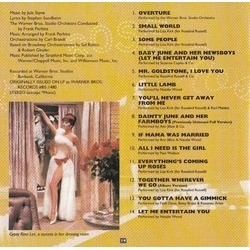 Gypsy Soundtrack (Original Cast, Stephen Sondheim, Jule Styne) - cd-cartula