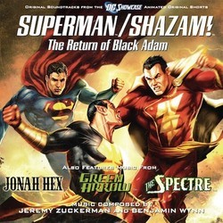 Superman/Shazam!: The Return of Black Adam Soundtrack (Benjamin Wynn, Jeremy Zuckerman) - Cartula