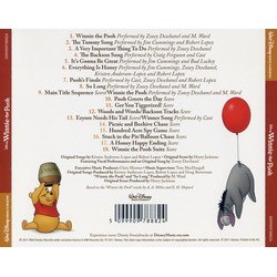 Winnie the Pooh Soundtrack (Henry Jackman) - CD Trasero