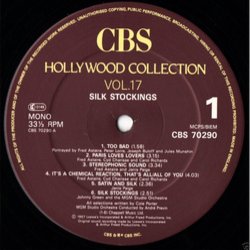 Silk Stockings Soundtrack (Cole Porter, Conrad Salinger) - cd-cartula