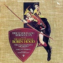 The Adventures of Robin Hood Soundtrack (Erich Wolfgang Korngold) - Cartula