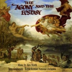 The Agony and the Ecstasy Soundtrack (Alex North) - Cartula