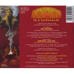 Amazing Stories Soundtrack (Georges Delerue, John Williams) - CD Trasero